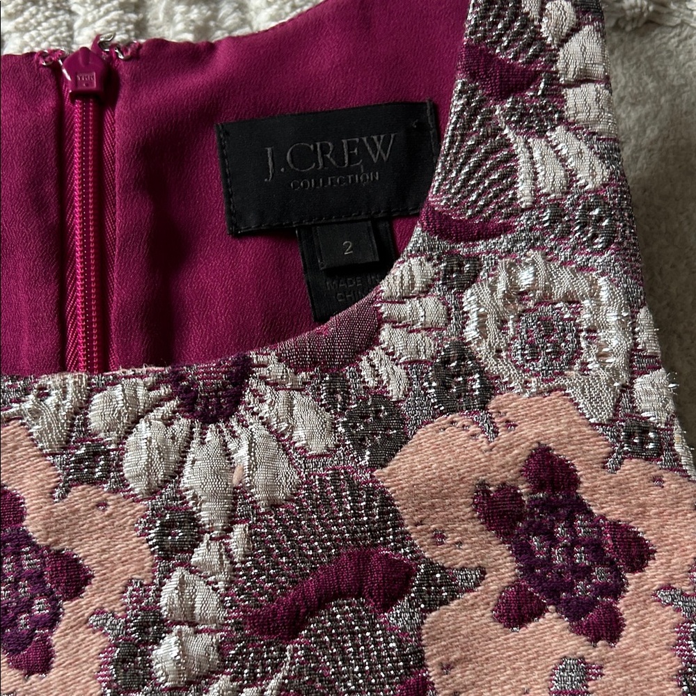 Jcrew collection brocade Floral Patterned Sleeveless Top - Picture 3 of 3